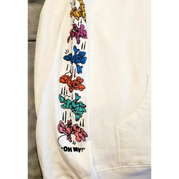 Neff X Disney Minnie Mouse Medium Sweatshirt Hoodie, NWT - Picture 4 of 8